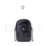 CRD11922001 Cartera morral de cuero vacuno Negro 1