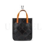 CRD14722001 Cartera de cuero vacuno Negro 1