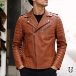 Casaca md rider cuero guante ovino CSC11812004 Caramelo 2