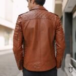 Casaca md rider cuero guante ovino CSC11812004 Caramelo 3