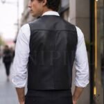 Chaleco md Clasico cuero guante ovino CHC00112001 Negro 2