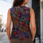 Chaleco md Bluza cuero seda ovino CHD00312088 Colores variados 2