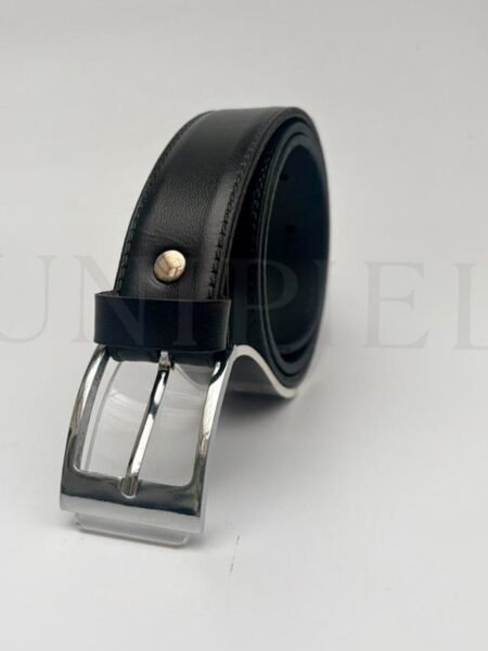 COA00231001 Correa cuero suela vacuno Md. adolescente color negro