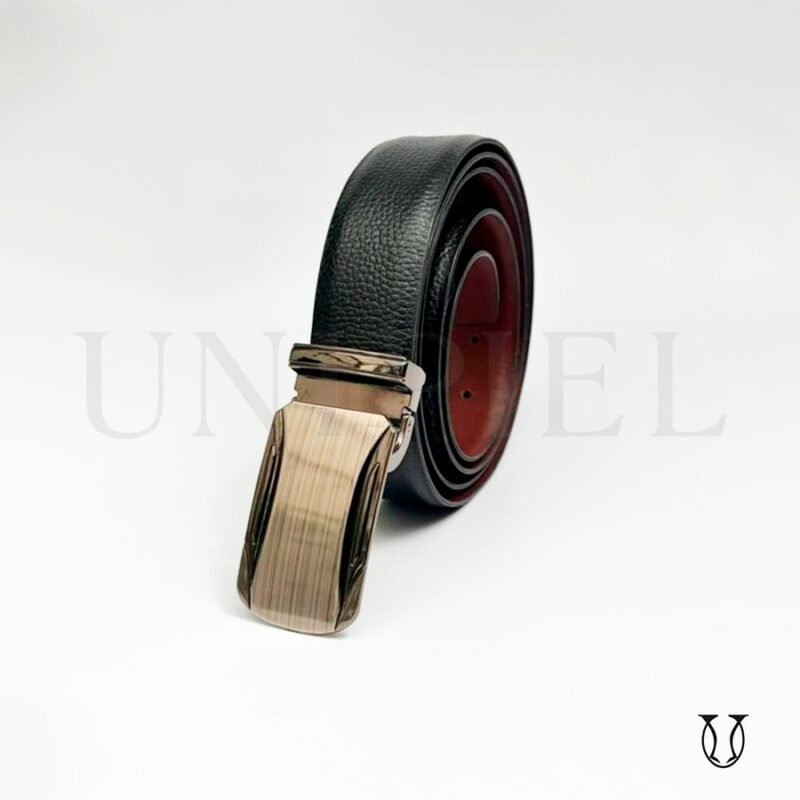COC014201190 Correa cuero res hebilla reversible guante 3.5 Negro floter y guinda