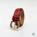 COD0042167 Correa cuero res guante 3.0 color Rojo animal print 1