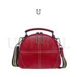 CRD24222012 Cartera de Cuero Vacuno Rojo 3