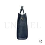 CRD25722006 Cartera/ Bolso de Cuero Siena Azul 3