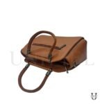 CRD25822001 Cartera de Cuero Md. Karma Marrón 5