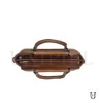 CRD25822001 Cartera de Cuero Md. Karma Marrón 6
