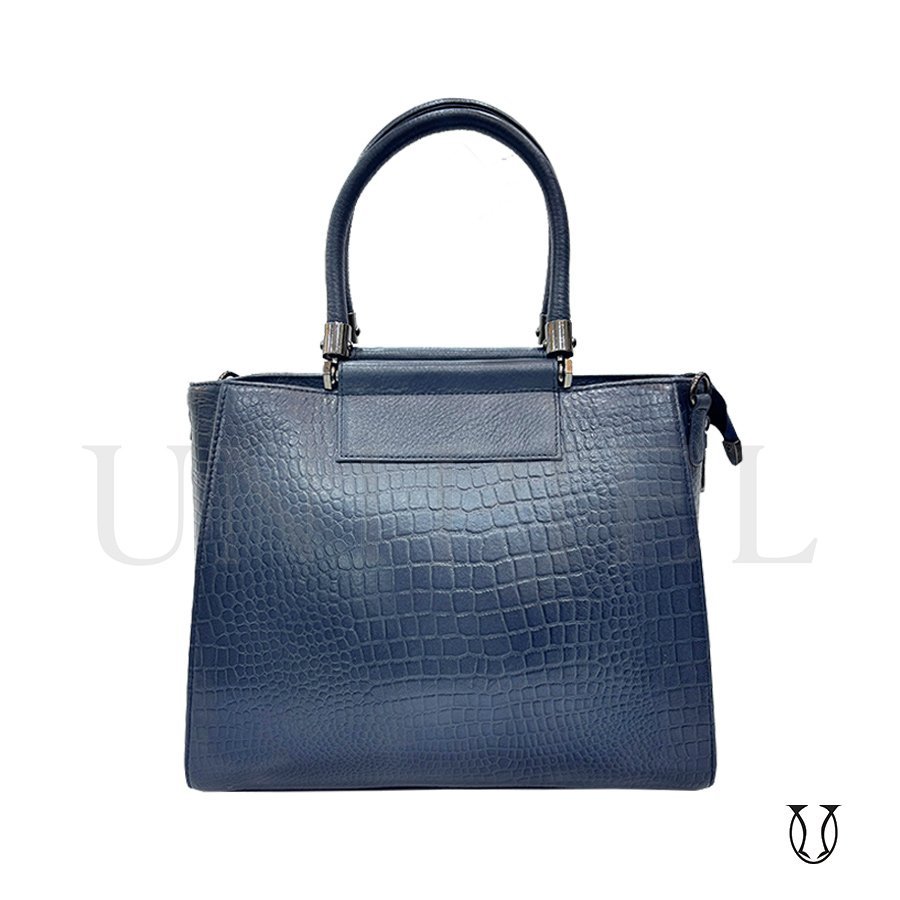CRD25922006 Cartera de Cuero Md. Mantra Azul