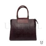 CRD25922010 Cartera de Cuero Md. Mantra Guinda 1