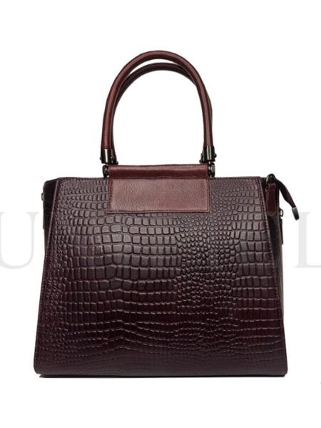 CRD25922010 Cartera de Cuero Md. Mantra Guinda