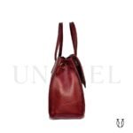CRD26122012 Cartera de Cuero Md. Shanti Rojo 4