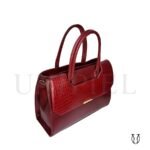 CRD26122012 Cartera de Cuero Md. Shanti Rojo 5