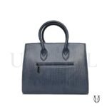 CRD26222006 Cartera de Cuero Md. Lock Azul 3