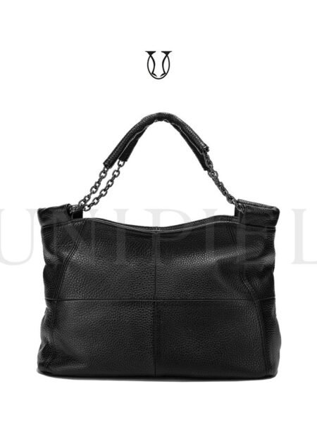CRD27522001 Cartera de Cuero Negro
