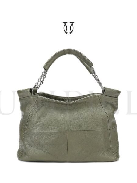 CRD27522014 Cartera de Cuero Verde