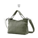 CRD27522014 Cartera de Cuero Verde 2
