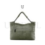CRD27522014 Cartera de Cuero Verde 3