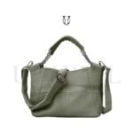 CRD27522014 Cartera de Cuero Verde 4