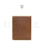 CRU00822032 Carpeta Cuero A4 Con Cierre Natural Jaspeado 3
