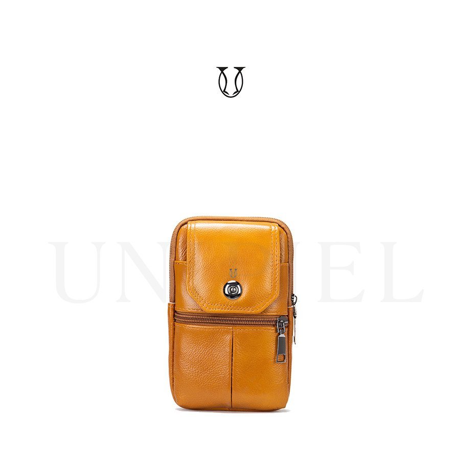 MRU12122003 Porta celular de cuero color Natural