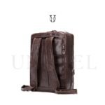 MNU09522002 Maletín mochila de cuero res Moro 4