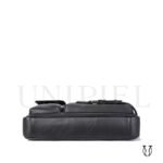 MRU16222001 Maletín morral de cuero res Negro 2
