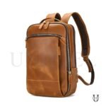 MHU09622005 Mochila de Cuero Vacuno Natural 2