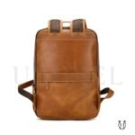 MHU09622005 Mochila de Cuero Vacuno Natural 5