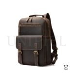 MHU11122002 Mochila de Cuero Vacuno Moro 2