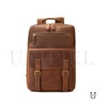 MHU11122005 Mochila de Cuero Vacuno Natural 1