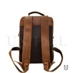 MHU11122005 Mochila de Cuero Vacuno Natural 3