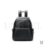 MHU11822001 Mochila de cuero vacuno Negro 1