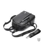 MHU11922001 Mochila de cuero vacuno Negro 6