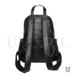 MHU12122001 Mochila de Cuero Vacuno Negro 3