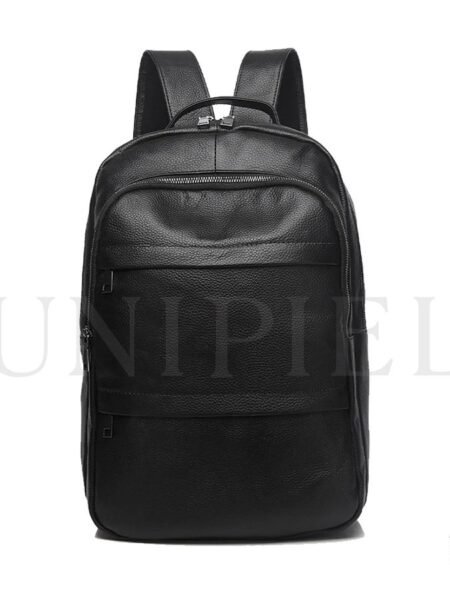MHU12622001 Mochila de Cuero Vacuno Negro