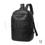 MHU12622001 Mochila de Cuero Vacuno Negro 2