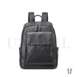MHU13922001 Mochila de Cuero Vacuno Negro 1