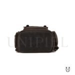 MHU14022025 Mochila de Cuero Vacuno Marrón Jaspeado 5
