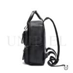 MHU14822001 Mochila de Cuero Vacuno Negro 2