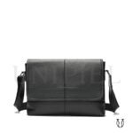 MNU04222001 Maletín de Cuero Vacuno Negro 2