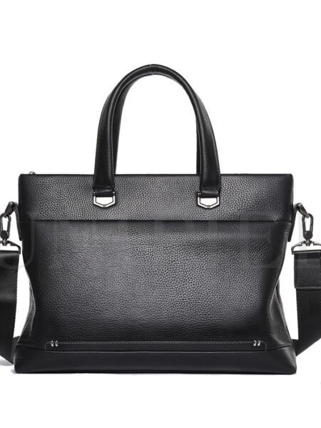 MNU11622001 Maletín de Cuero Vacuno Negro