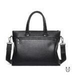 MNU11622001 Maletín de Cuero Vacuno Negro 3