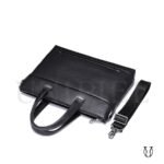 MNU11622001 Maletín de Cuero Vacuno Negro 7