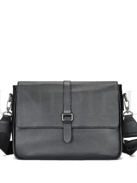 MNU11722001 Maletín de Cuero Vacuno Negro
