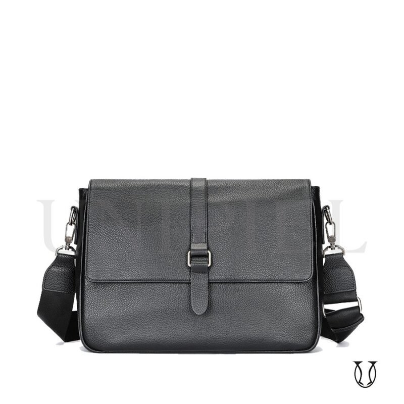 MNU11722001 Maletín de Cuero Vacuno Negro