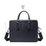 MNU11822001 Maletín de Cuero Vacuno Negro 2