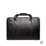 MNU13622001 Maletín de Cuero Vacuno Negro 2