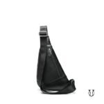MHU03522001 Mochila Canguro de cuero vacuno Negro 3